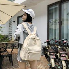 PU Leather Women Backpack High School Shoulder Bag Mochila Backpacks