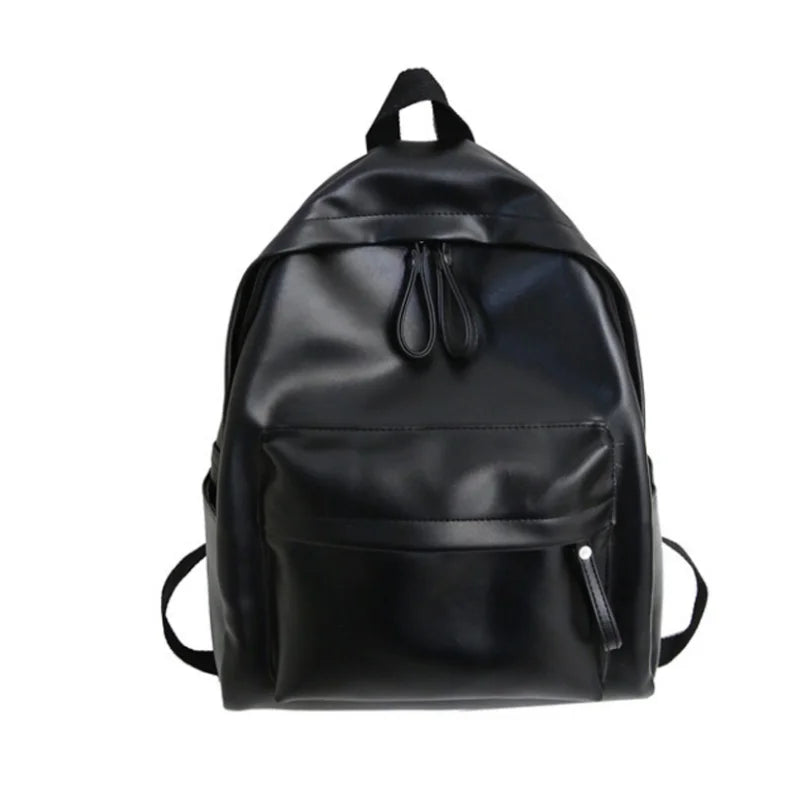 PU Leather Women Backpack High School Shoulder Bag Mochila Backpacks