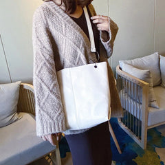 PU Leather Women Tote Bag Classic Shoulder Bag for Women Top Handle Bag