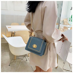 PU Handbags Ladies Crossbody Bags Female Shoulder Bag Solid Messenger Bags