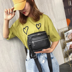 PU Summer Crossbody Messenger Bag Women Purses Handbags