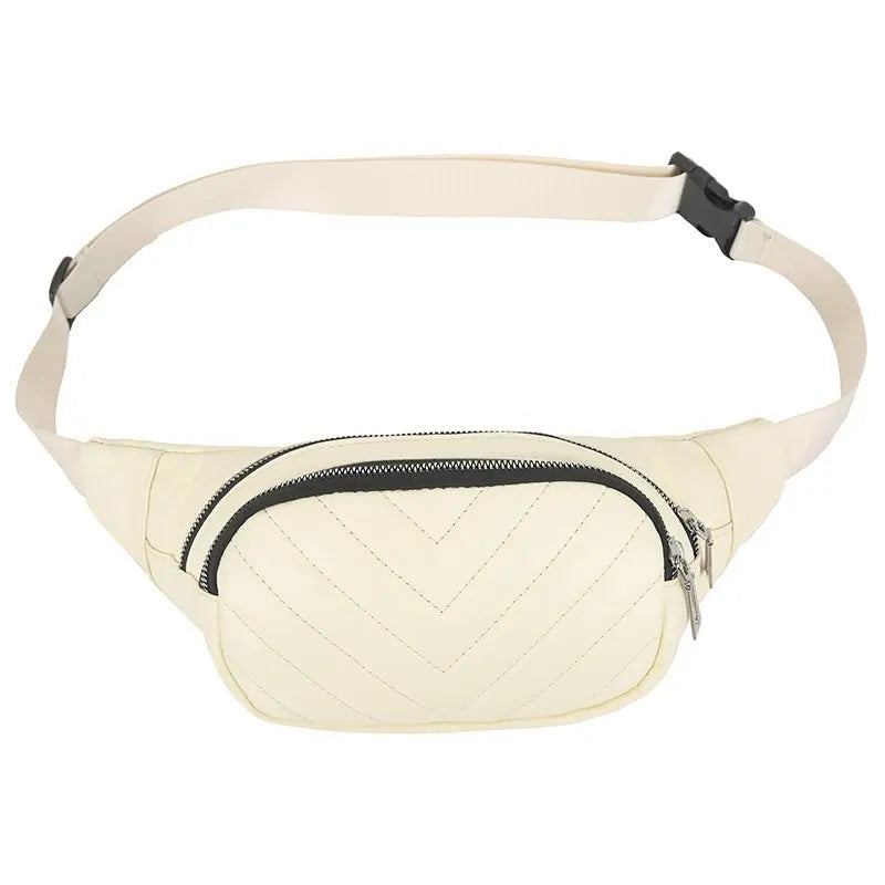PU Women Bag Waist Chest Pouch Female Belt Purse Travel Phone Crossbody Bags