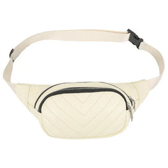 PU Women Bag Waist Chest Pouch Female Belt Purse Travel Phone Crossbody Bags