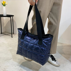 Quilted Large Capacity Women Shoulder Bag