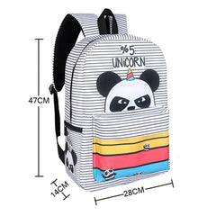Panda Rabbit Unicorn Backpack for Teens Daily School Bags