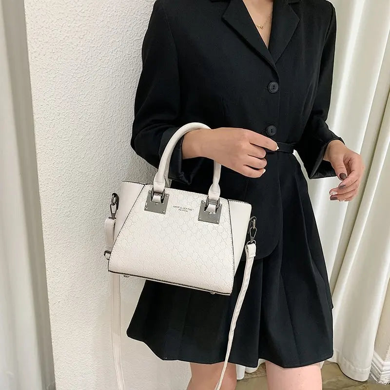 Pattern Sense Ladies Handbag Large Capacity Casual PU Shoulder Bag