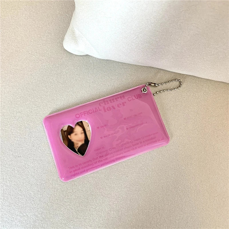 Kpop Idol Photocard Holder Keychain