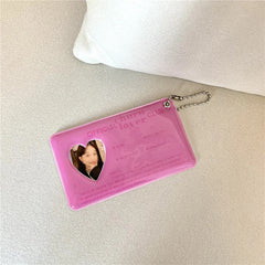 Kpop Idol Photocard Holder Keychain