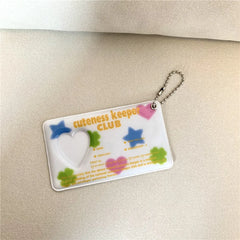 Kpop Idol Photocard Holder Keychain