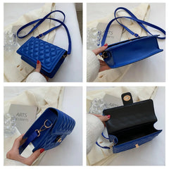 Summer Crossbody Bag Plaid Small Shoulder Bag
