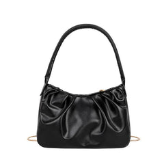 Pleated Women Shoulder Bag Chain Strap Crossbody Bags