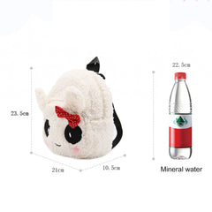 Plush Backpack Children Animal Knapsack Kids Baby Princess School Bag
