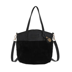 Fluffy Shoulder Bag Women Crossbody Fur Handbag