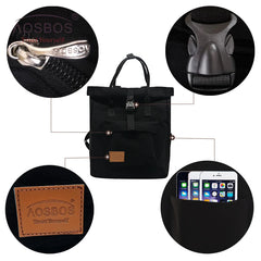 Portable Nylon School Backpacks Candy Girls Backpack Knapsack