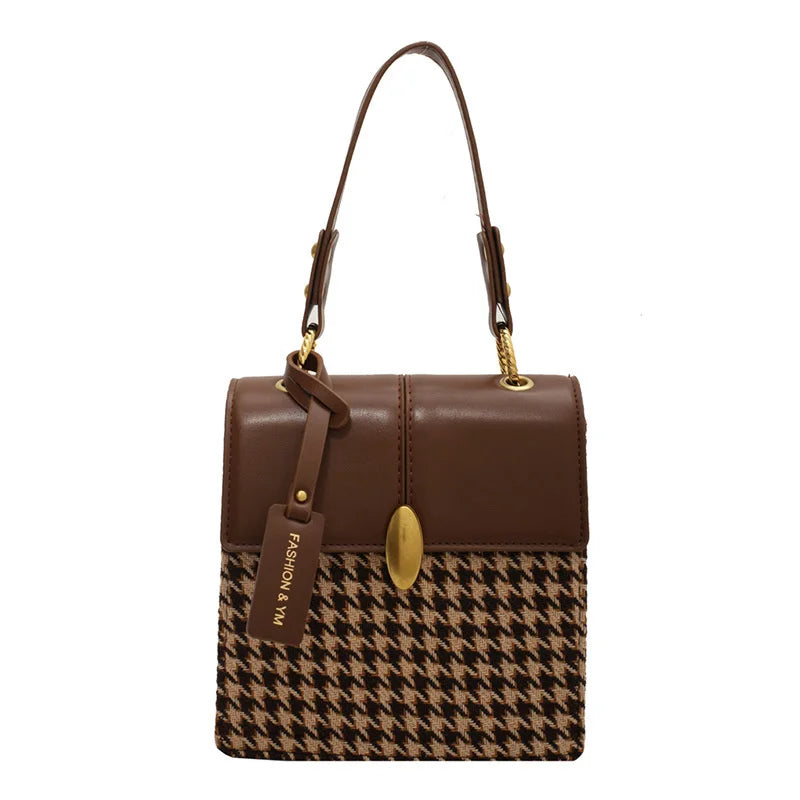Women's Portable Square Bag Small Shoulder Bag