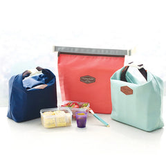 Portable Thermal Insulated Lunch Bag Cooler Lunchbox Storage Bag Lady Carry...