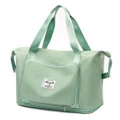 Portable Women Travel Bag Large Capacity Foldable WaterProof Oxford Cloth