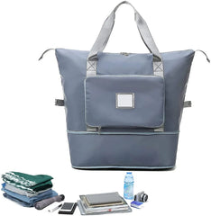 Portable Women Travel Bag Large Capacity Foldable WaterProof Oxford Cloth