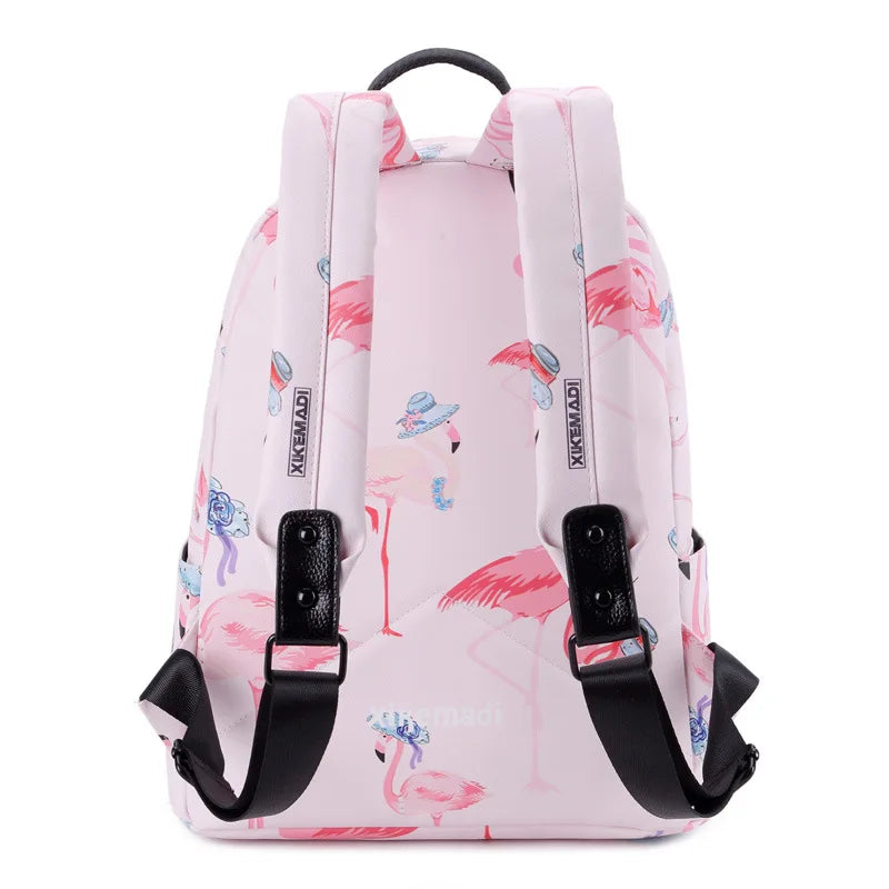 Girls Backpack Laptop School Bag Student Waterproof Travel Backpacks