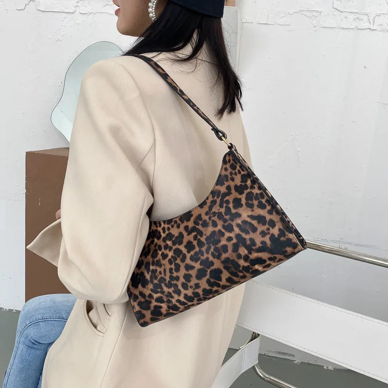 Women Handbag PU Leather Underarm Shoulder Bags Daily Totes Purse Pouch