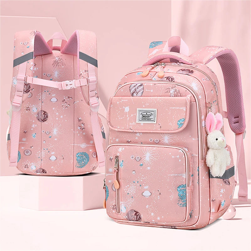 Orthopedic Primary Schoolbag Book Bag Mochila Infantil