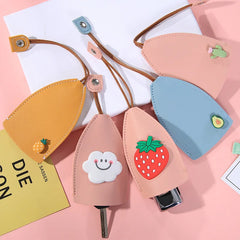PU Leather Key Bag Solid Key Wallet Car Key Holder Case