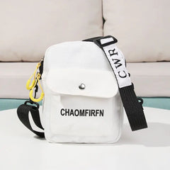 Canvas Shoulder Bag Zipper Messenger Clutch Purse Casual Tote Handbag