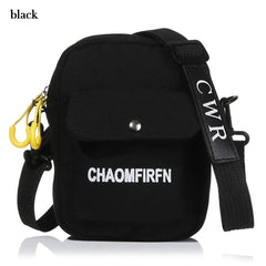 Canvas Shoulder Bag Zipper Messenger Clutch Purse Casual Tote Handbag