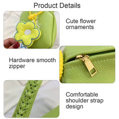PU Leather Shoulder Bags Women Handbags Sling Underarm Bag