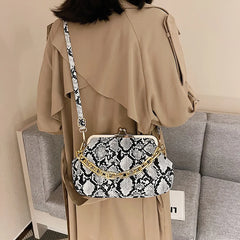 Thick Chain Serpentine Crossbody Bag Female Shoulder Bag