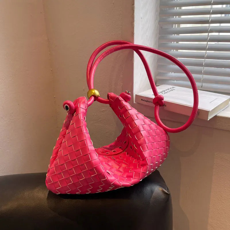Retro Crossbody Bag Casual Adjustable Shoulder Strap PU Leather Handbag