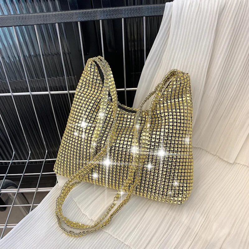 Rhinestone Handbag Evening Clutch Wedding Purses Shoulder Bag