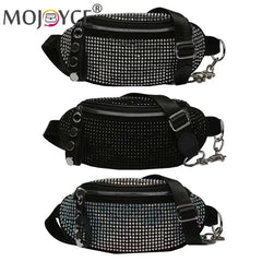 Rhinestone Waist Bag Diamond Fanny Pack for Women
