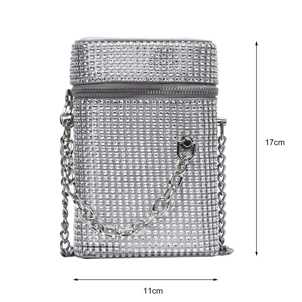 Rhinestones Crystal Shoulder Bag Diamond Evening Clutch