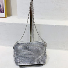 Rhinestone Evening Clutch Bag Crystal Party Wedding Purses Handbag
