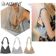 Rhinestone Evening Clutch Bag for Women Wedding Purses Handbag