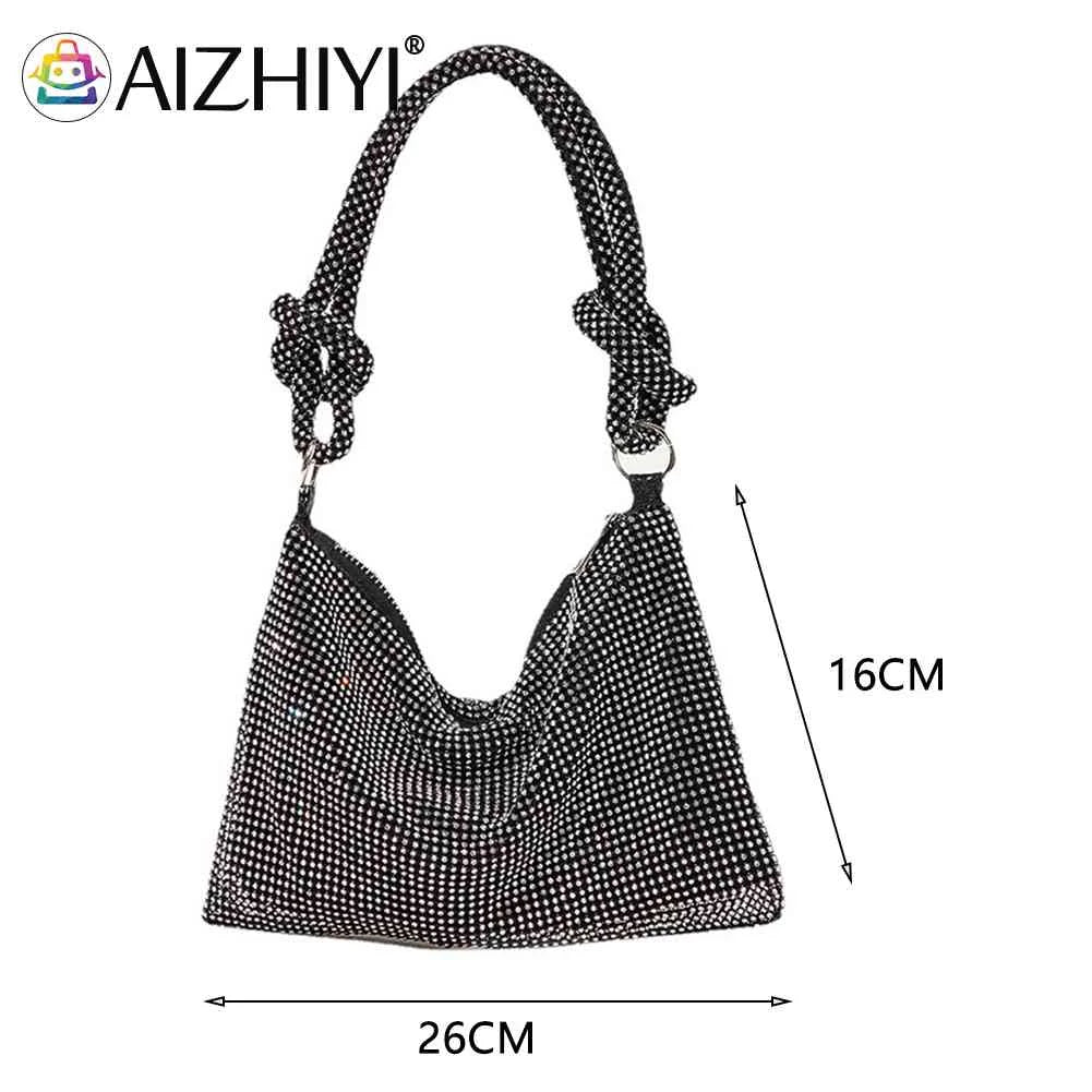 Rhinestone Evening Clutch Bag for Women Wedding Purses Handbag