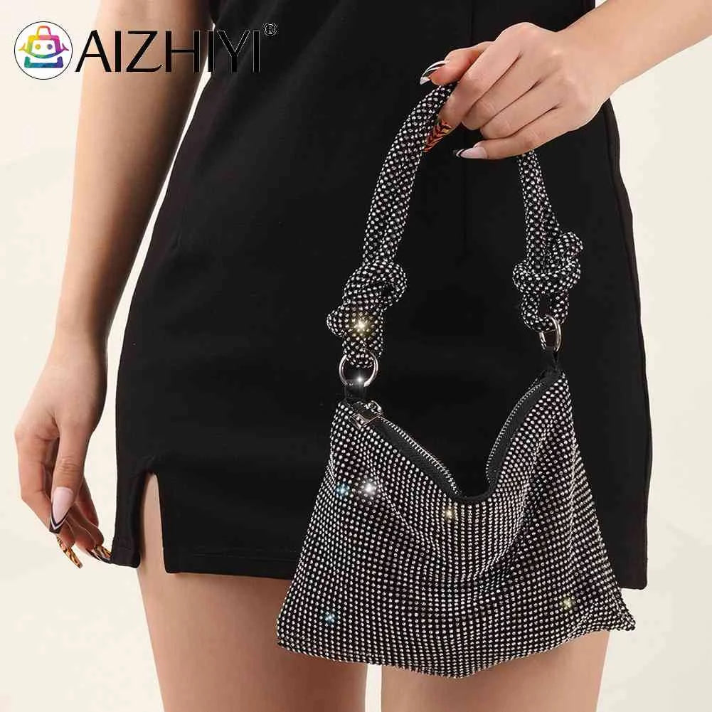 Rhinestone Evening Clutch Bag for Women Wedding Purses Handbag