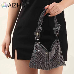 Rhinestone Evening Clutch Bag for Women Wedding Purses Handbag