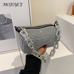 Rhinestones Shoulder Crossbody Bag Diamond Chain Messenger Bags