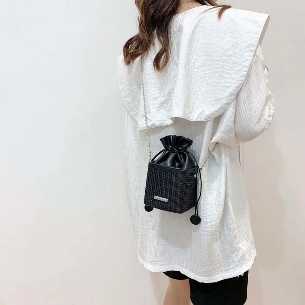 Sparkling Rhinestones Women Shoulder Bag