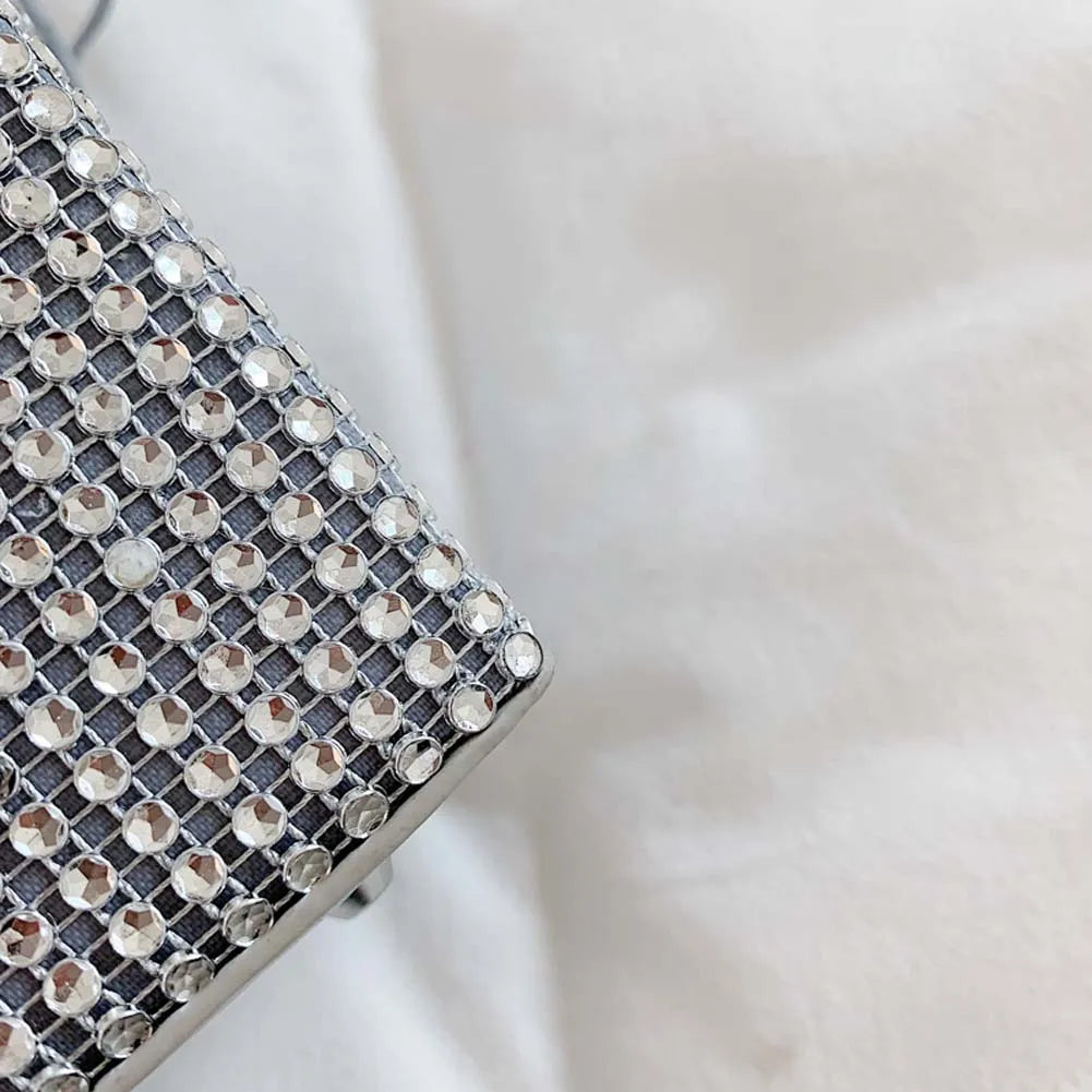 Sparkling Rhinestones Women Shoulder Bag