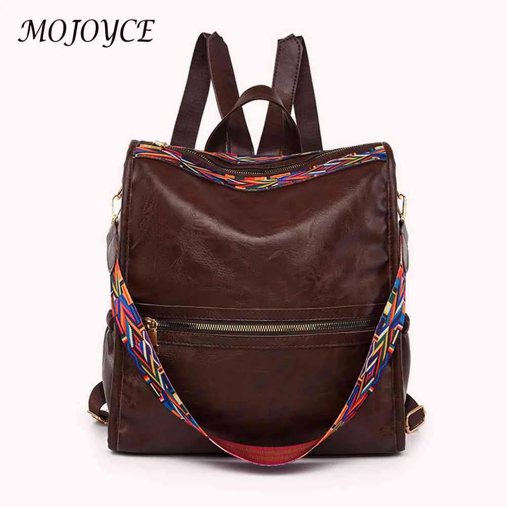 Rhombus Leather Girl Travel Crossbody Messenger Bag