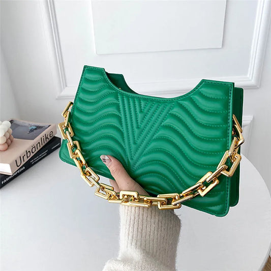Rhombus Women's PU Leather Shoulder Bag Handbags
