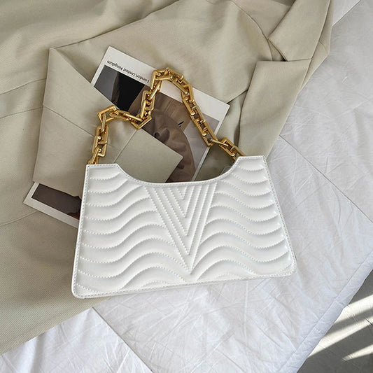 Rhombus Women's PU Leather Shoulder Bag Handbags