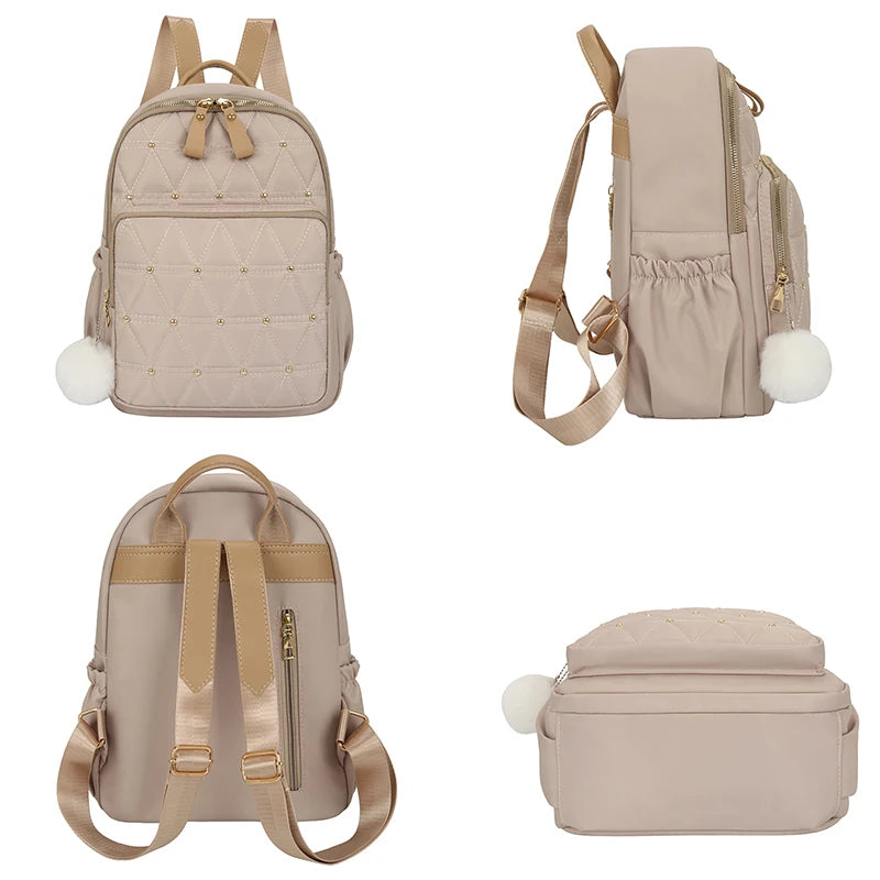Rivet Backpack Women's Anti-theft Shoulder Bag
