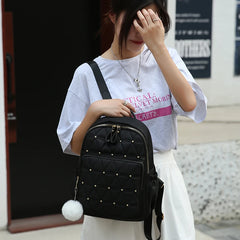 Rivet Backpack Women's Anti-theft Shoulder Bag