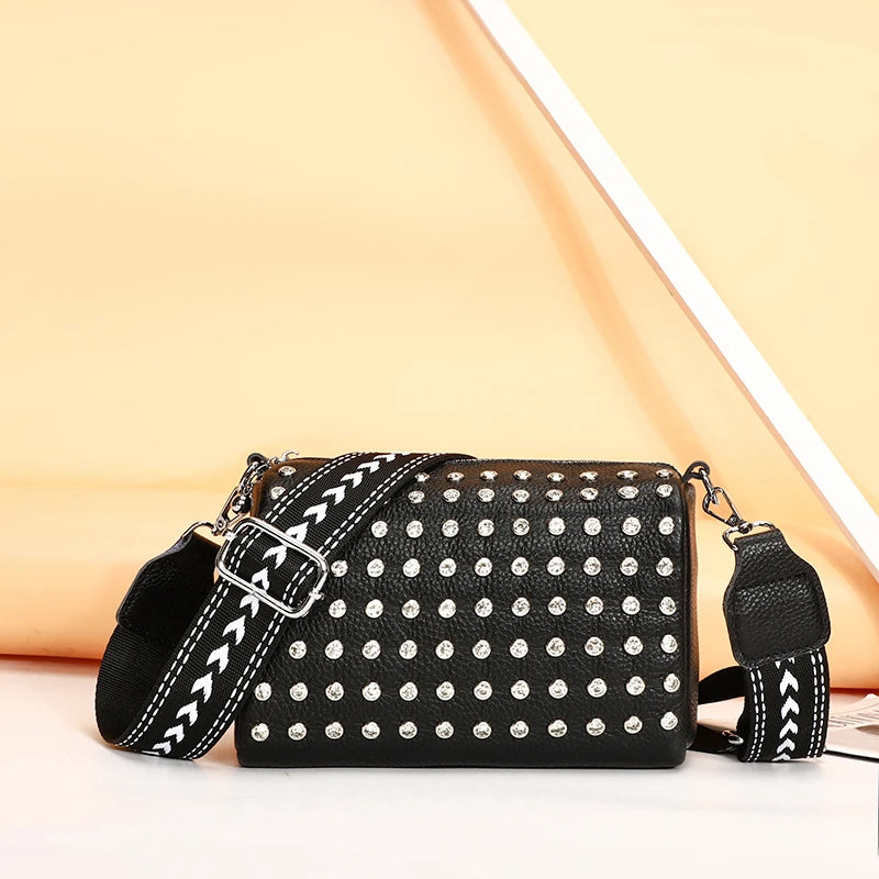 Soft Leather Shoulder Crossbody Bag Women Handbag Messenger