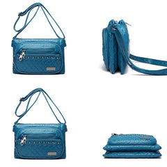 Soft Leather Shoulder Bag Crossbody Handbag Wallet