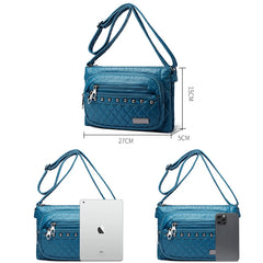 Soft Leather Shoulder Bag Crossbody Handbag Wallet